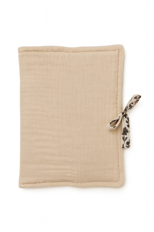 PROTEGE CARNET DE SANTE BEIGE