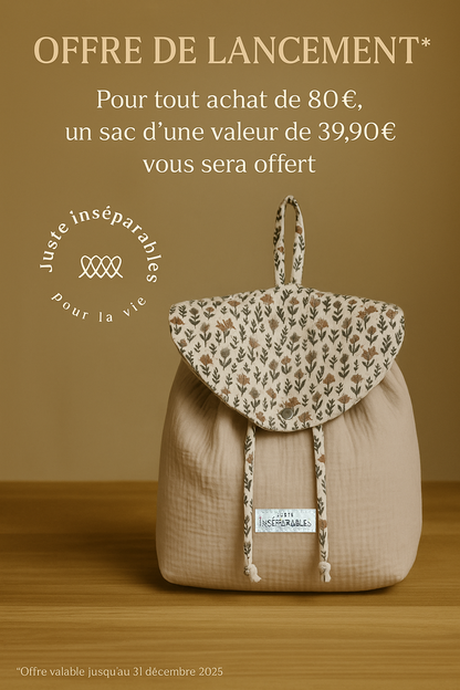 SAC A DOS FLEURI LILLY