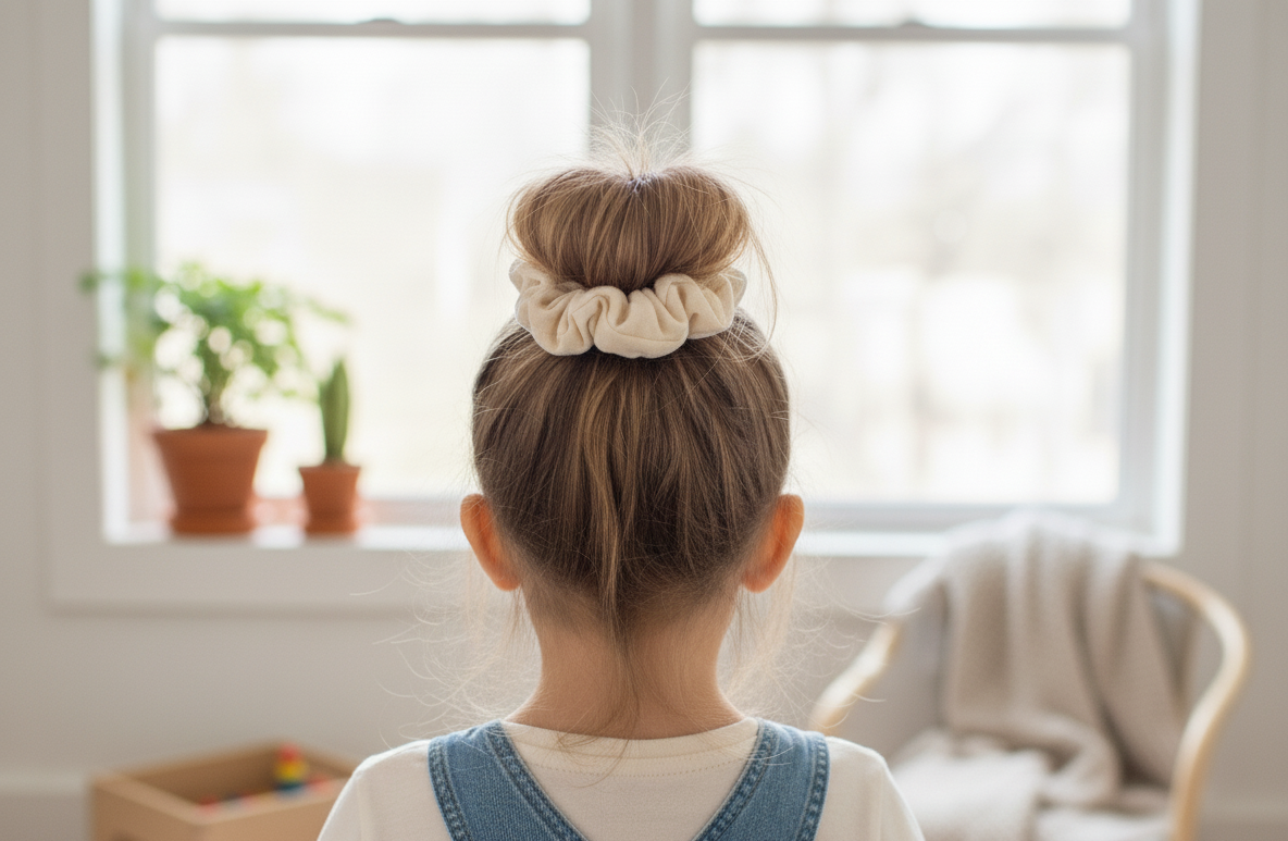 CHOUCHOU POUR CHEVEUX BEIGE