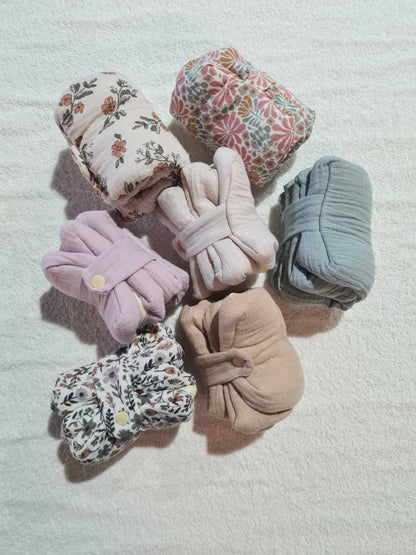 TROUSSE DE TOILETTE PLIABLE  FLEURIE 1