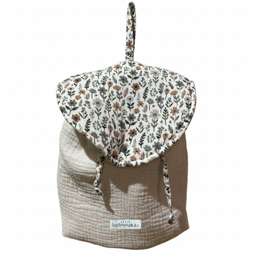 SAC A DOS FLEURI LILLY
