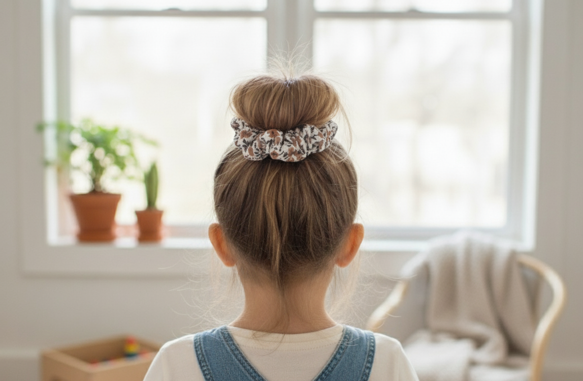 CHOUCHOU POUR CHEVEUX FLEURI LILLY