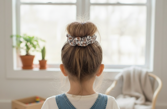 CHOUCHOU POUR CHEVEUX FLEURI LILLY