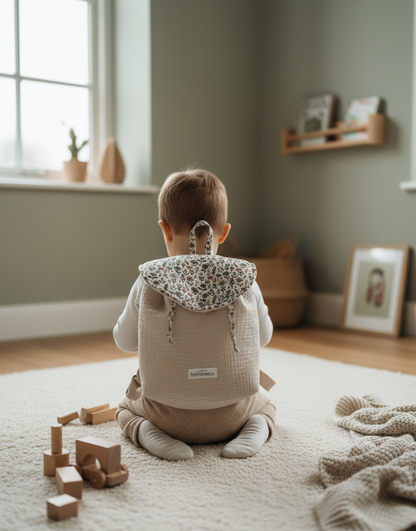 SAC A DOS FLEURI LILLY