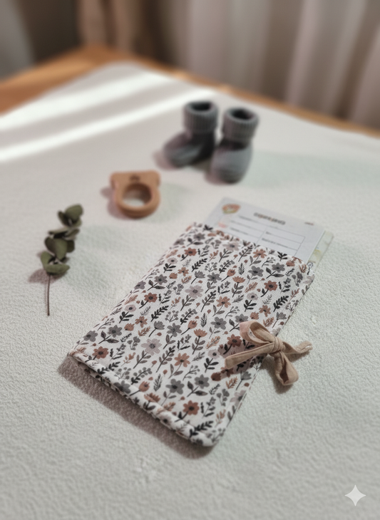 PROTEGE CARNET DE SANTE FLEURI LILLY