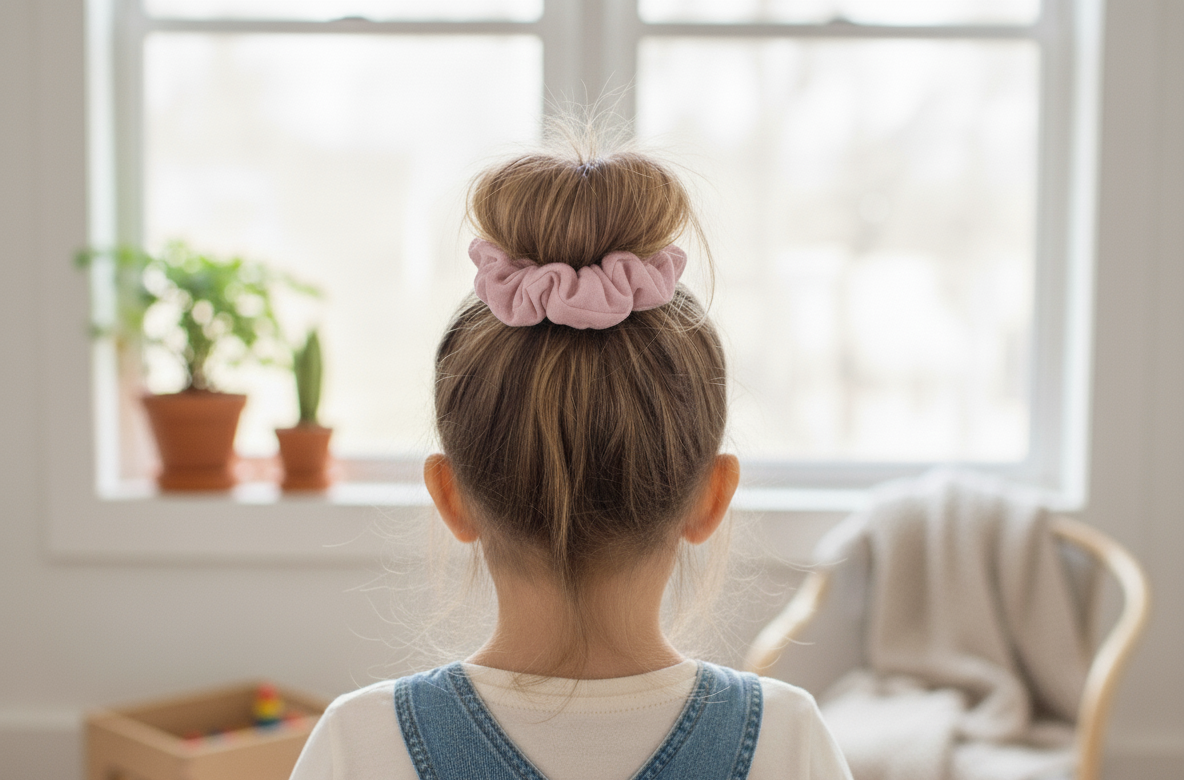 CHOUCHOU POUR CHEVEUX ROSE